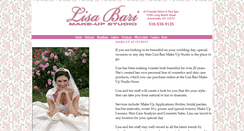 Desktop Screenshot of lisabarimakeup.com